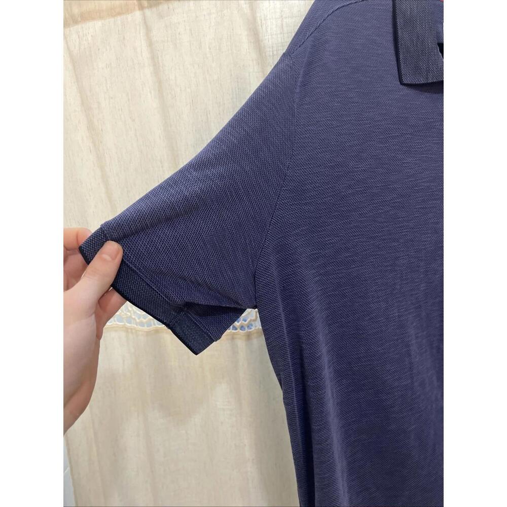 Tommy Bahama Islandzone Men's 3XLT Tall Navy Blue Short Sleeve Polo Shirt - Picture 4 of 6